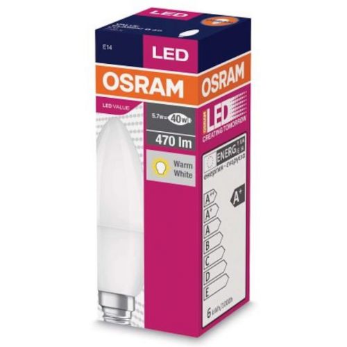 OSRAM LED MUM 5W E14 AMPUL 2700K Sarı Işık