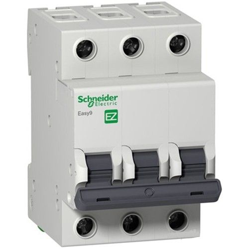 SCHNEIDER ELECTRIC OTOMATİK SİGORTA EASY9 C TİPİ 6 A ÜÇ KUTUP 3kA