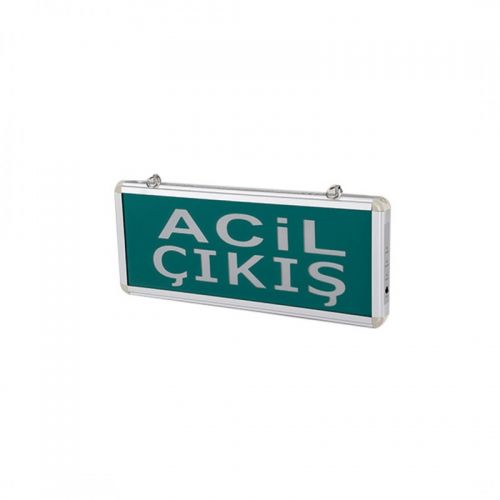 CATA EXIT ÇIKIŞ ARMATÜRÜ LEDLİ 3 SAAT AKÜLÜ CT-9176