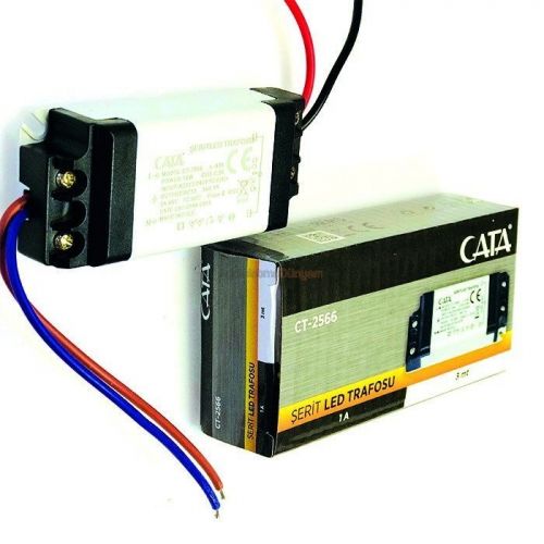 CATA 1 AMPER ŞERİT LED TRAFOSU ( 10W ) CT-2566