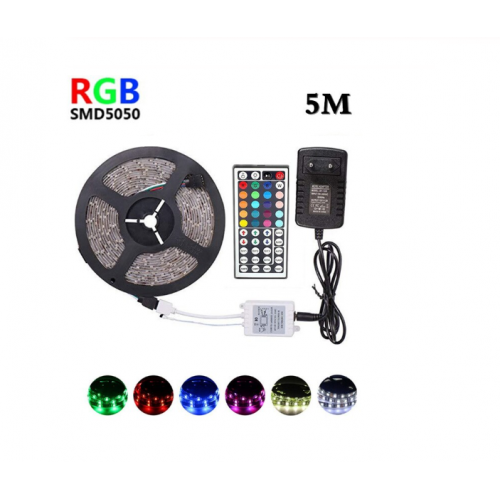 CATA RGB ŞERİT LED SETİ(5 MT) 10W/1MT CT-4558