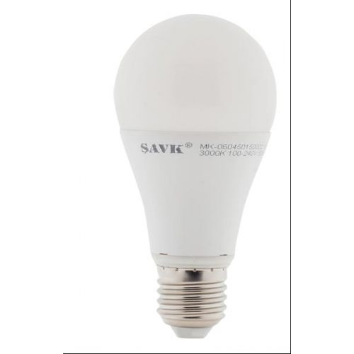 9W 220V E27 6500K (865) 806lm A60 LED AMPUL ŞAVK