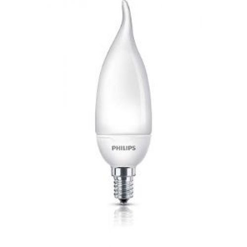 8W E14 CANDLE KIVRIK BUJİ SARI AMP.PHILIPS