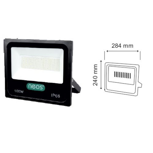 NEOS Led Projektör 100W 3200K