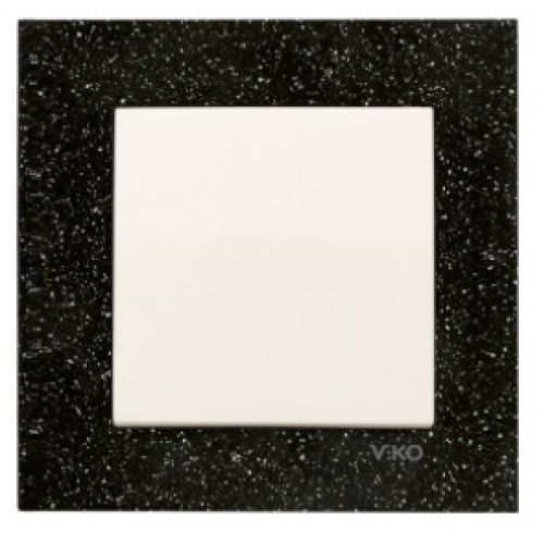 Vİ-KO Novella BLACK QUARTZ CORIAN TEKLİ ÇERÇEVE